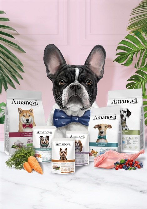 Amanova Dog Puppy Digestive Divine Rabbit - królik 2kg