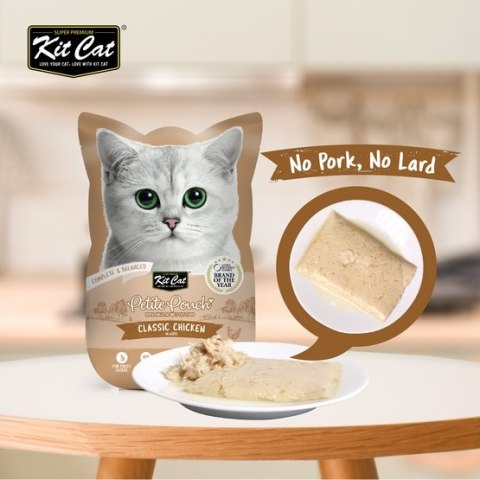 Kit Cat Petite Pouch Tuna Classic Chicken saszetka 70g