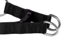 CHABA Szelki taśma regulowane nr 1 - obwód 40cm czarne