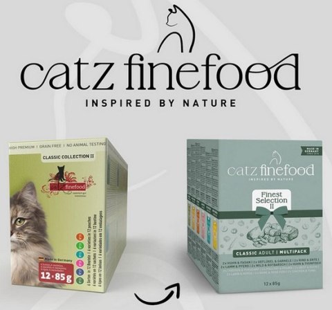 Catz Finefood Classic Collection II saszetki multipack N.15-25 12x85g