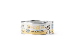 NAXOS CAT KITTEN - kurczak i kaczka - puszka dla kociąt 85g