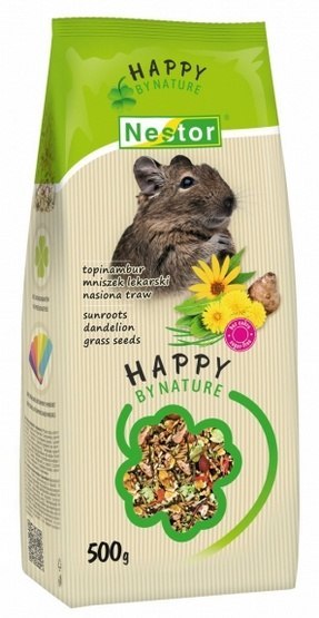 Nestor Pokarm Koszatniczka topinambur, nasiona traw, mniszek lekarski 700ml