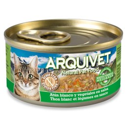 [W] Arquivet Puszka dla kota o smaku tuńczyka z warzywami 80 g