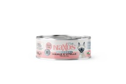 NAXOS CAT STERILIZED - wieprzowina i cielęcina - puszka dla kotów sterylizowanych 85g
