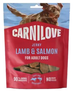 Carnilove Dog Jerky Lamb & Salmon - jagnięcina i łosoś 100g