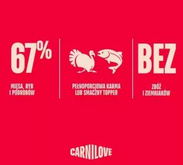 Carnilove Dog Salmon & Turkey Adult - łosoś i indyk puszka 400g
