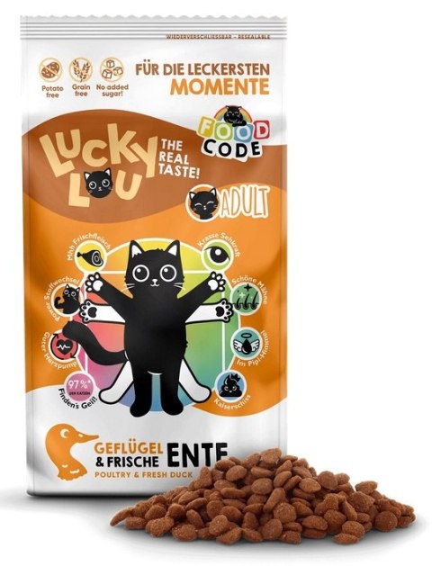 Lucky Lou Food Code Lifestage Adult Drób & Kaczka 1,7kg