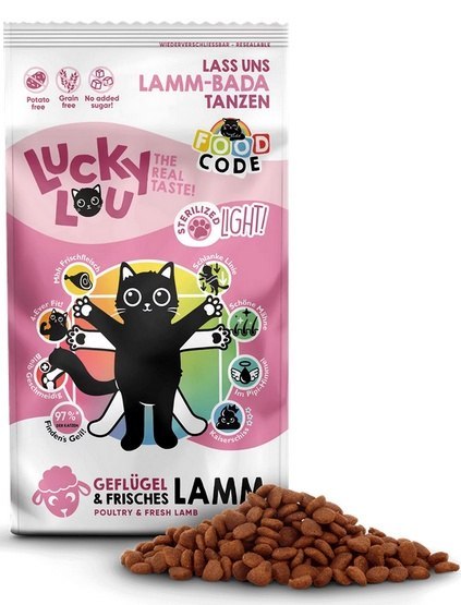 Lucky Lou Food Code Lifestage Light Drób & Jagnięcina 340g