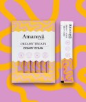 Amanova Cat Creamy Treats Creamy Ocean Tuna & Goat milk - tuńczyk i mleko kozy 6x15g