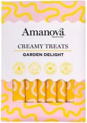 Amanova Cat Creamy Treats Garden Delight Chicken & Vegetables - kurczak i warzywa 6x15g