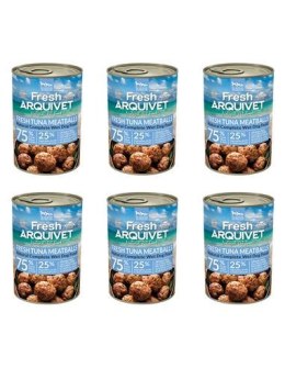 Arquivet Fresh klopsiki z tuńczykiem, dynią i szpinakiem 6x400g