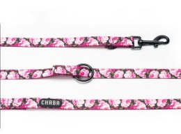 CHABA Smycz regulowana Story IV M/L Peony