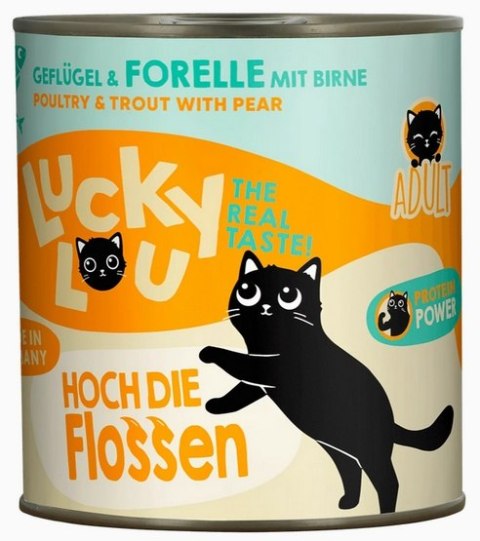 Lucky Lou Lifestage Adult Drób i pstrąg puszka 800g