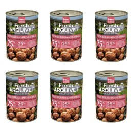 Arquivet Fresh klopsiki z szynką iberyjską, słodkimi ziemniakami i brokułami 6x400g