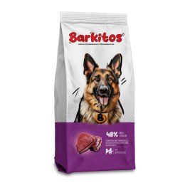 Barkitos Wołowina - pełnoporcjowa karma dla psów dorosłych 18 kg