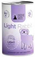 Paka Zwierzaka PEPE VET Light Rabbit puszka 400g