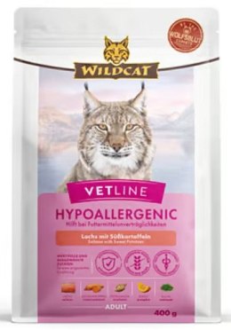 Wildcat VetLine Hypoallergenic Łosoś 400g