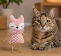Zolux Zabawka dla kota Lis Dotie różowy 10cm