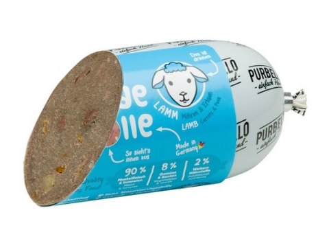 Purbello Dog Kiełbaska Treningowa Monobiałkowa Jagnięcina 200g
