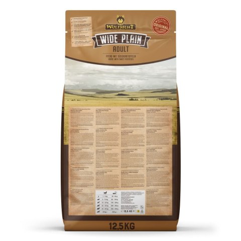 Wolfsblut Dog Wide Plain - konina i bataty 12,5kg